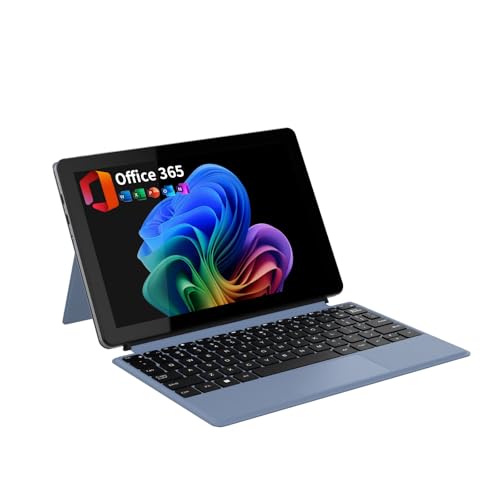 QAZIPO 10.1" JPE12 1280x800 2-in-1 Tablet Laptop with Intel Pentium Gold 6500Y