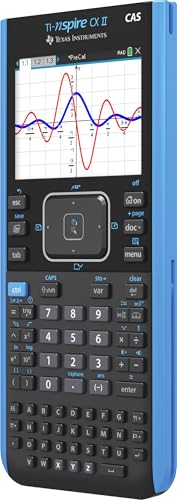 Texas Instruments 3.5 Inches TI-Nspire CX II CAS LCD Graphing Calculator