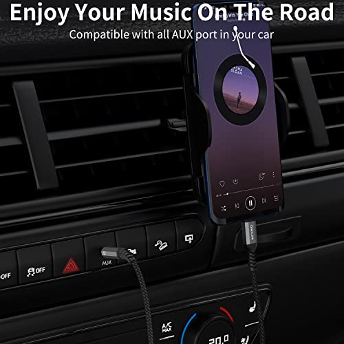 QianLink 3.3ft QL-C332PACK USB Type C to 3.5mm Auxiliary Audio Cable Male Male