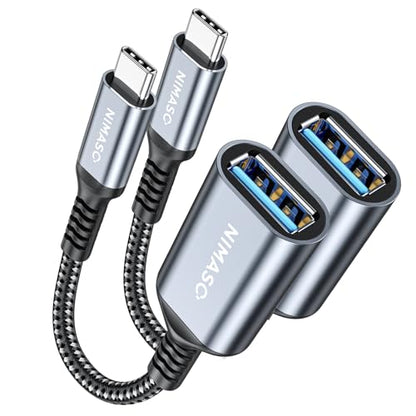 NIMASO USB-C to USB 3.0 Adapter [Model NAD20C53] 2 Count