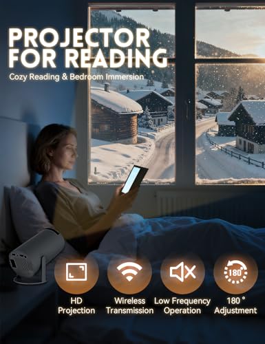 Realm Portal Portable Projector 1920 x 1080 LCD Tabletop Mount