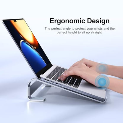 MOKURU 10.2 x 9.8 x 2.6 inches Aluminum Laptop Stand MS3211