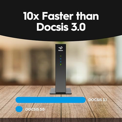 Hitron 2.5Gbps CODA56 DOCSIS 3.1 Cable Modem for High-Speed Internet Connectivity