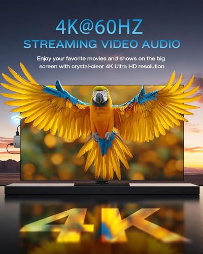 TIMBOOTECH Wireless HDMI Transmitter and Receiver CHD09H 4K@60Hz