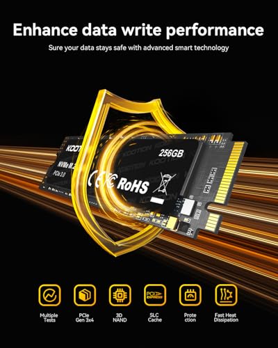 KOOTION 256GB M.2 NVMe PCIe 3.0 Internal Solid State Drive Model 92f69a6d-b16f-407e-83f8-3b946fa61257