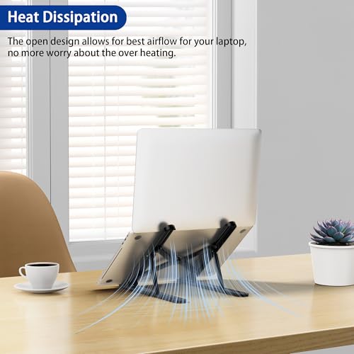 BESIGN 10-14" LS01 Pro Laptop Stand Plastic Folding Adjustable Holder