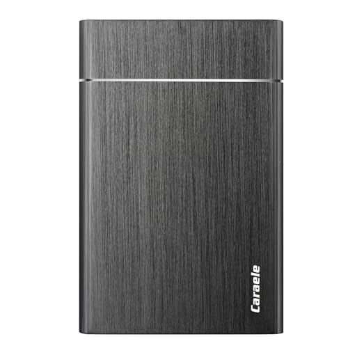 Caraele 500GB External Hard Drive Caraele-500GB USB 3.0 Black Portable Storage