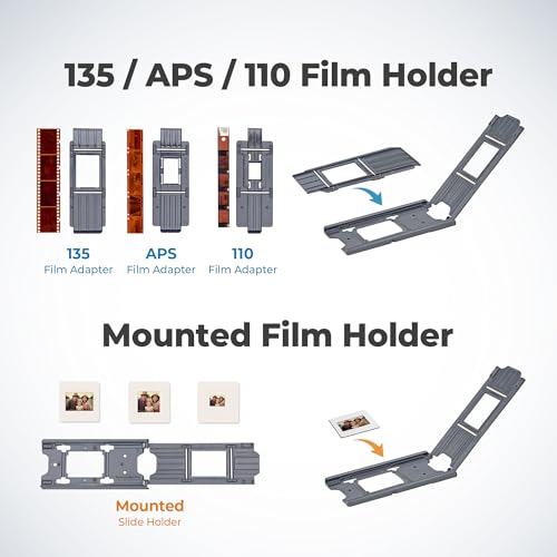 Plustek eFilm V Film Scanner 1800 dpi USB 24-Bit Color 8-Bit Greyscale