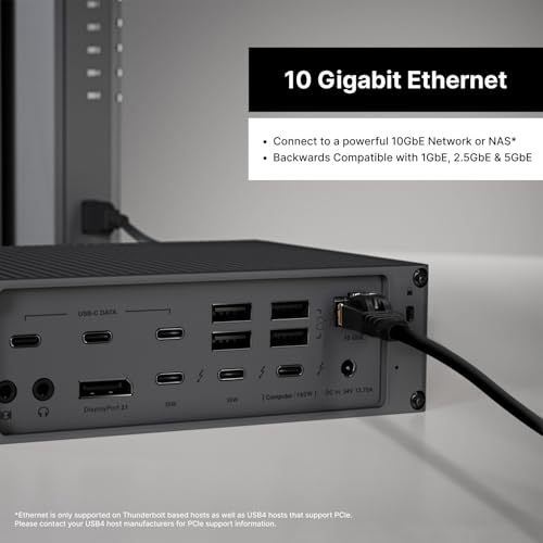 CalDigit TS5 PLUS Thunderbolt 5 Dock 20 Ports 330W Power Delivery