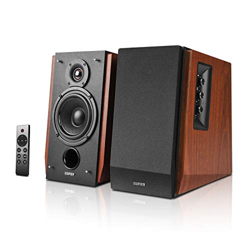 Edifier 4 Inch R1700BTS Wired and Wireless Bookshelf Speakers with Remote Control