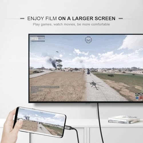 QGeeM USB C to HDMI Adapter XCHF02 4K 30Hz Gray
