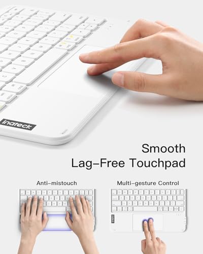 Inateck 9.85in Portable Bluetooth Keyboard KB01105 QWERTY Wireless