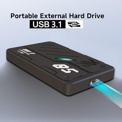 Tianken 320GB Portable External Hard Drive USB 3.1 SATA 2.5"