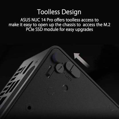 ASUS Mini PC NUC 14 Pro RNUC14RVHU70000UI 3840x2160 4K SSD Desktop