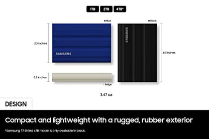 Samsung 1TB MU-PE1T0S/AM USB 3.2 Gen 2 Solid State Drive, Portable, Black