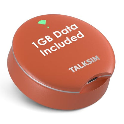 TALKSIM MF201 Mobile Hotspot, LTE, 300 Mbps, 802.11ax, Internal Antenna, Wireless, USA Coverage