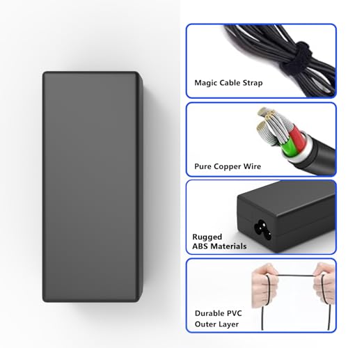 Ruilezyo 45W LX-65W Laptop Charger 240V 2.31A 19.5V Power Adapter