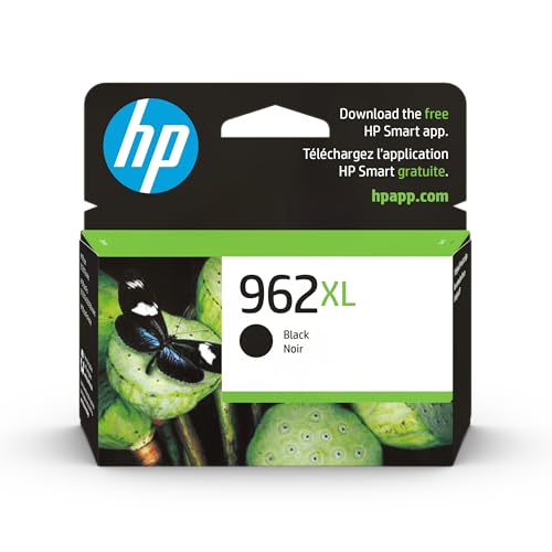 HP 962XL Black High Yield Ink Cartridge | Compatible with OfficeJet Series | 3JA03AN