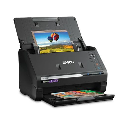 Epson FastFoto FF-680W Wireless Document and Photo Scanner 600 dpi 680 Watts CIS Document Scanner
