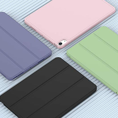 iMieet iPad Air 11-Inch Case M4/M3/M2 2024/2025/2026, iPad Air 5th/4th Generation 10.9-Inch Case - Model A2902/A2903/A2904/A2588/A2589/A2591, Black