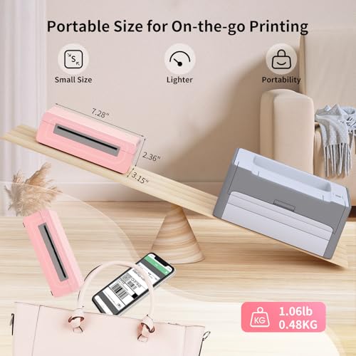 Gloryang Small Business Series RM 203DPI Monochrome Thermal Label Printer