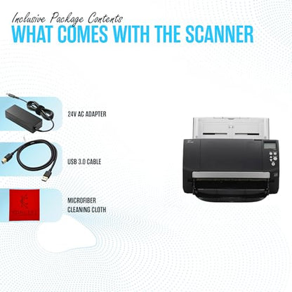 Fujitsu Fi-7160 Document Scanner 600 dpi 80-Sheet Capacity USB