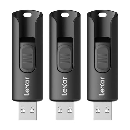Lexar 64GB A30E USB 3.2 Gen 1 Flash Drive, Read Speed 100MB/s, USB Type-A, Lightweight