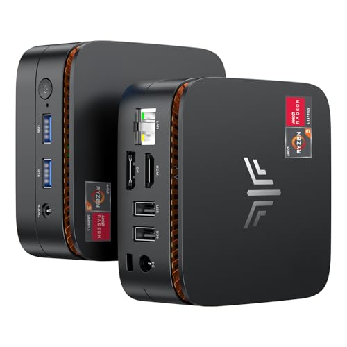 KAMRUI Mini PC E1 3250U 256GB SSD 16GB RAM 4096x2160 60Hz Integrated