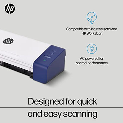 HP Compact Desktop Duplex USB Mobile Document & Photo Scanner HPPS200 1200 dpi