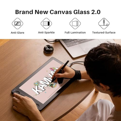 HUION Kamvas 13 Gen 3 Drawing Tablet 1920x1080 60Hz LCD Graphics Tablet