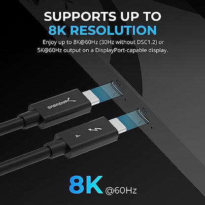 SABRENT 6.3in SB-TB4K 4K@144Hz KVM Switch 40Gbps