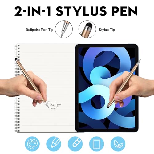 FIRCRE 15 Pack Stylus Pens Compatible with Laptop, Smartphone, Tablet