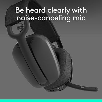 Logitech 981-001256 VIBE Over-Ear Wireless Headphones with Active Noise Cancellation