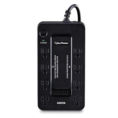CyberPower ST425 120 Volts 2.17 Amps 260 Watts 8 Outlets UPS Uninterruptible Power Supply
