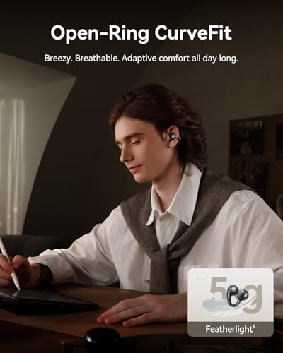 Baseus Bowie MC1 Pro Open Ear Clip-On Earbuds Bluetooth 6.0