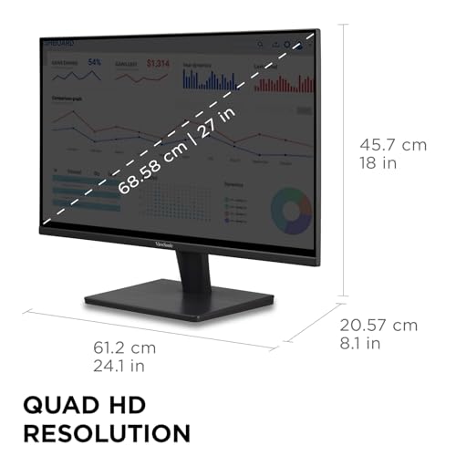 ViewSonic 27 Inches VS2725-2K 2560x1440 100Hz LCD Monitor