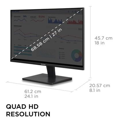 ViewSonic 27 Inches VS2725-2K 2560x1440 100Hz LCD Monitor