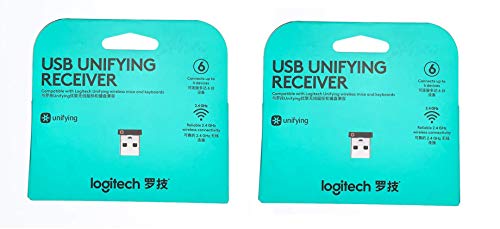 Logitech USB Unifying Receiver 2.0 Count USB Computer Network Adapter
