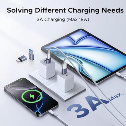 UGREEN 4-Pack USB to USB C Adapter Combo Model 75990
