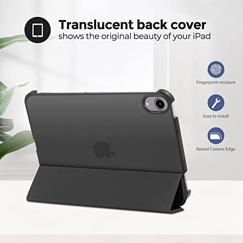 ProCase iPad Mini 6/7 Hard Case A2567/A2568/A2569/A2995/A2996/A2993 Black