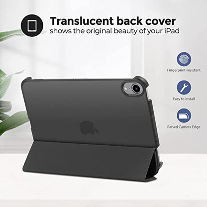 ProCase iPad Mini 6/7 Hard Case A2567/A2568/A2569/A2995/A2996/A2993 Black