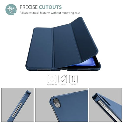 ProCase 10.9-Inch iPad Air 4th/5th Gen Protective Cover - Auto Sleep/Wake, Lightweight, Navy