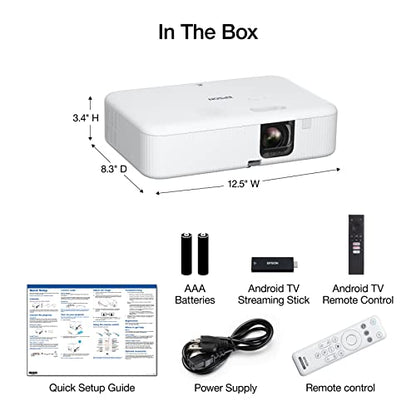 Epson CO-FH02 V11HA85020 1920x1080 3000L Portable LCD Projector