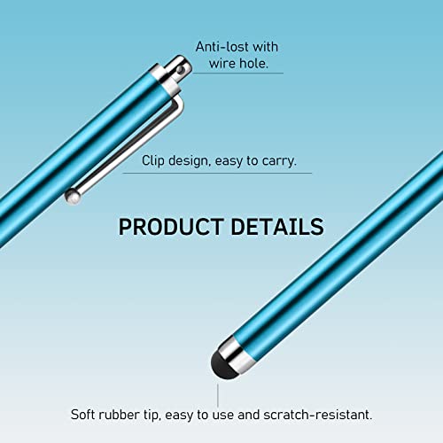 Abiarst 10-Pack Capacitive Stylus Pens for Touch Screens