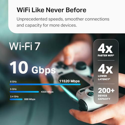 TP-Link Deco BE63 Tri-Band Wi-Fi 7 Mesh System 3-Pack