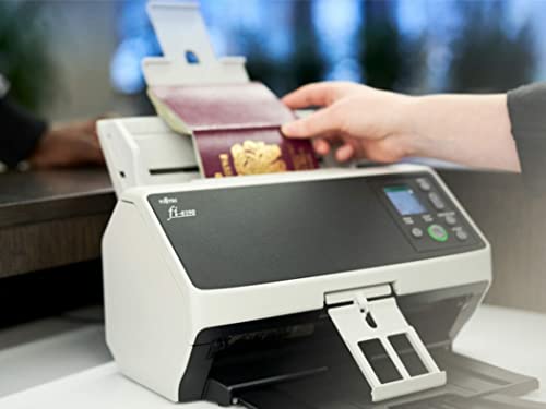 Fujitsu fi-8170 Document Scanner 600 dpi ADF Ethernet USB