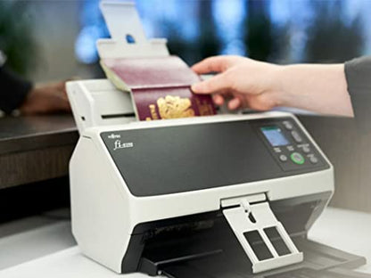 Fujitsu fi-8170 Document Scanner 600 dpi ADF Ethernet USB