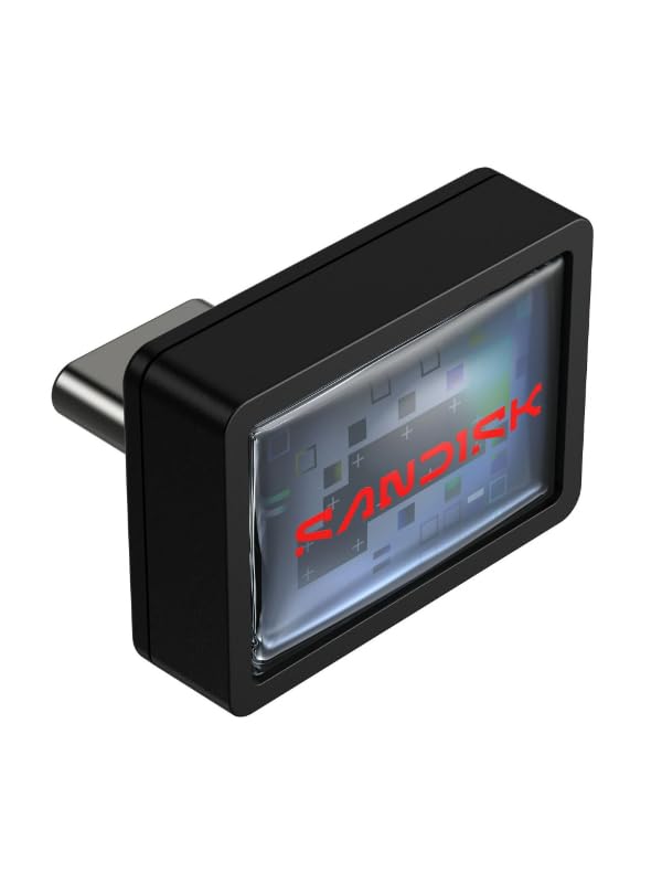SanDisk 256GB SDCZ530-256G-G46 USB-C Flash Drive - 400MB/s Read Speed, USB 3.2 Gen 1, Plug-and-Stay - Black