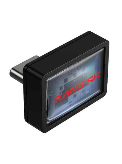 SanDisk 256GB SDCZ530-256G-G46 USB-C Flash Drive - 400MB/s Read Speed, USB 3.2 Gen 1, Plug-and-Stay - Black