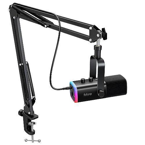 FIFINE AM8T Dynamic Microphone Kit with USB/XLR Connectivity